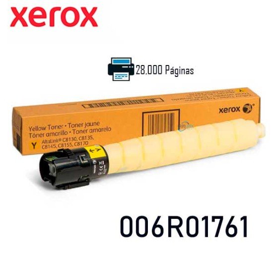 Toner Xerox 006R01761 Amarillo 28.000 Paginas