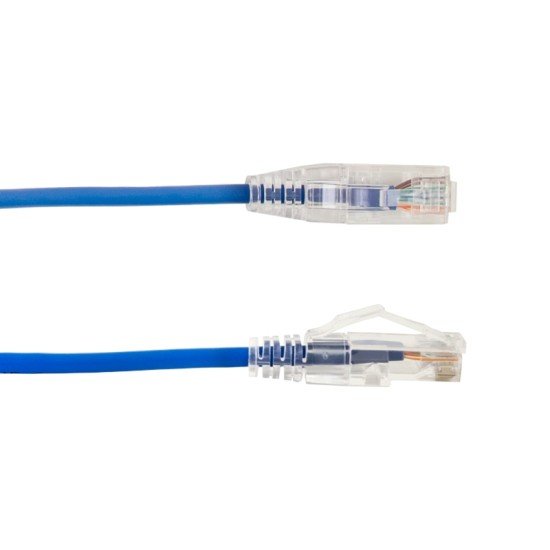 Cable Patch Cord CAT6A VC 3FT, 28AWG, Trenzado BC, Color Azul, 077-2038/3BL