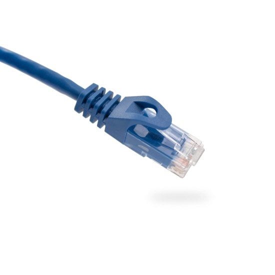 Cable Patch Cord CAT 6 Color Azul de 5 Pies (1.52MTS) de 1GBS A 550MHZ Con Bota Protectora Inyectada, 094-823/5BL