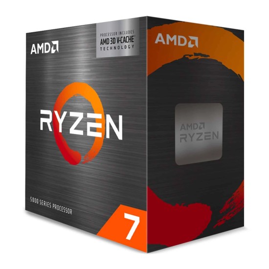 Procesador AMD Ryzen 7 5800X3D Socket AM4/ 5A Gen/ 3.4-4.5GHZ/ Cache 96MB/ 8 Nucleos/ Sin Graficos/ Con Disipador, 100-100000651WOF
