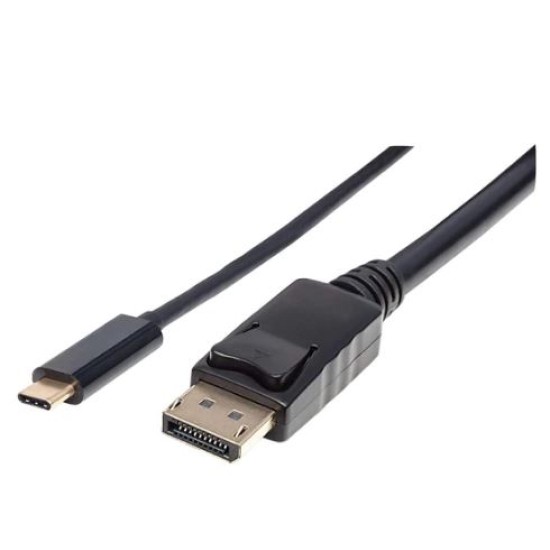 Cable USB-C a Displayport Macho de 2.0Metros,   4K, Manhattan 152464