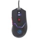Mouse Gaming USB Optico Alambrico 2400DPI, 6 Botones Negro con Luz Manhattan 176071