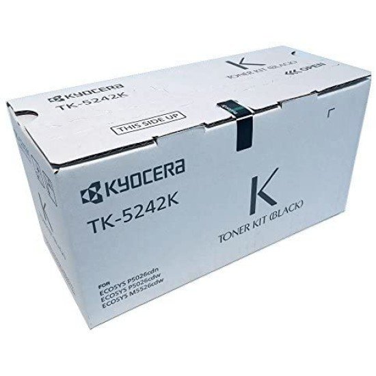 Toner Kyocera TK-5242K 1T02R70US0, Color Negro, 4.000 Paginas