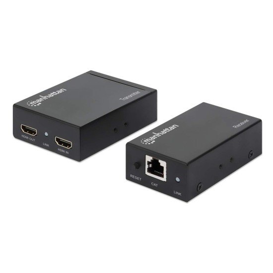 Extensor Video HDMI Sobre Ethernet Manhattan 207584 CAT6, 1080P