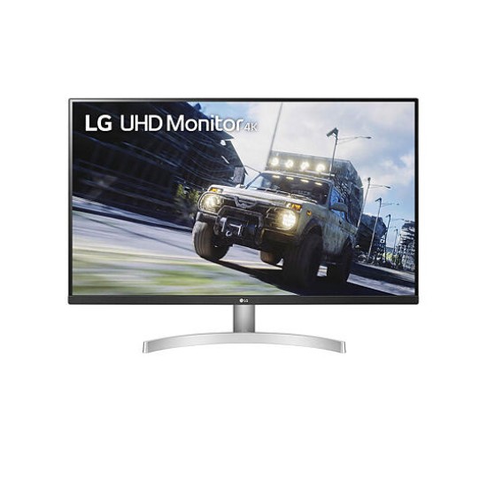 Monitor Led 31.5" LG 32UN500-W, UHD/ 4K/ 3840X2160/ 4MS/ HDMI/ DP/ 60HZ Color Blanco