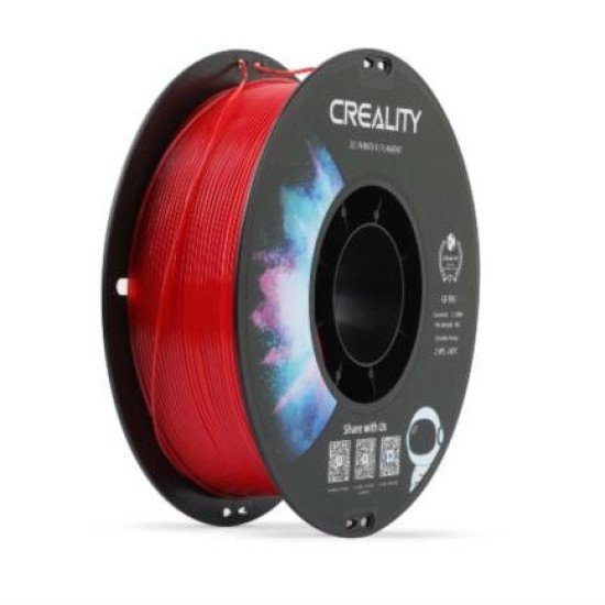 Filamento Creality CR-TPU de 1KG, 1.75MM, Color Rojo, 3301040034