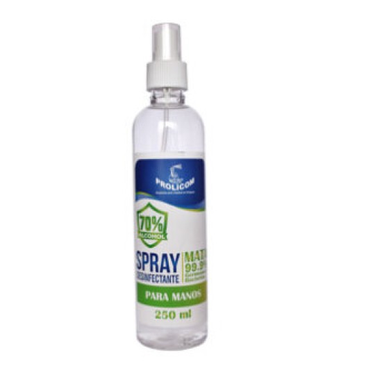 Spray Desinfectante para Manos con Aroma Prolicom 367899 250ML