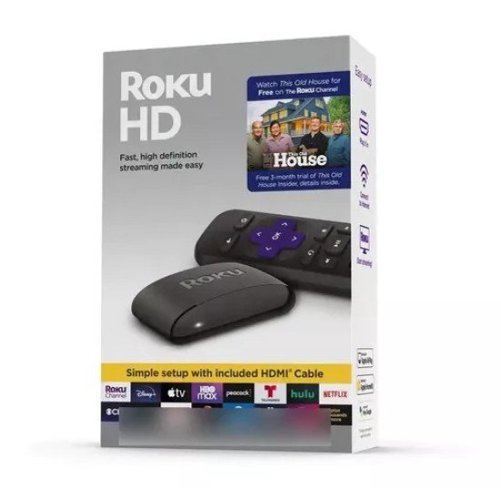Roku HD Con Control Remoto Incluido, 3932RD/NEW
