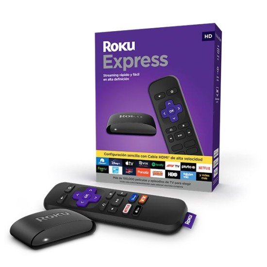 Roku Express Reproductor Multimedia/ HD/ WIFI/ HDMI, 3960R
