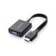 Adaptador HDMI a VGA Ugreen 40248 1080P/ Audio 3.5MM/ Con Puerto Micro USB Para Alimentacion/ Plug & Play
