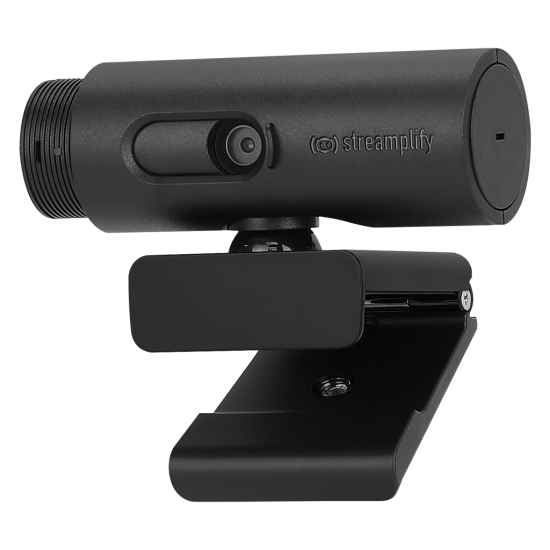 Webcam Streamplify 2MP/ 1080P Full HD/ 60HZ/ Microfono Incluido/ Vision 90°/ Color Negro, 4251442506353