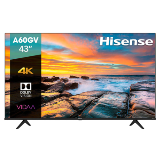 Smart TV 43" Hisense 43A60GV LED/ 4K UHD/ Vidaa/ HDMI/ USB