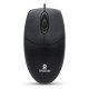 Mouse Alámbrico Brobotix K1, Básico / Ergonómico / USB / 1200 Dpi, 497202