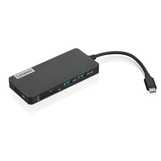 Docking Station Lenovo USB-C USB 3.0, HDMI, Color Negro, 4X90V55523