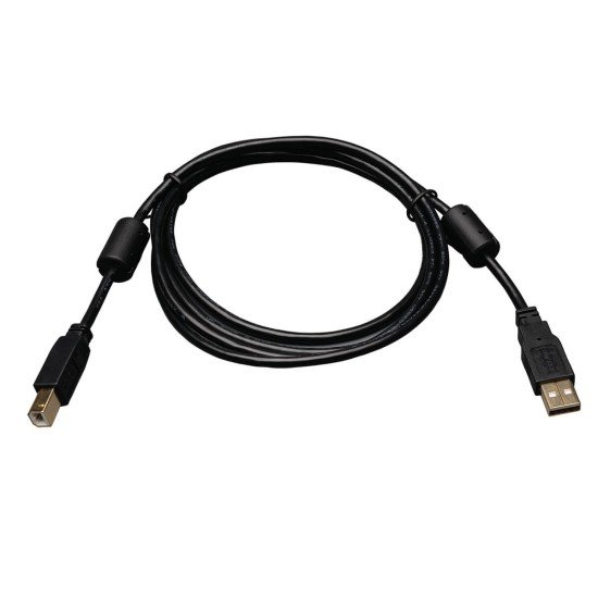 Cable USB 2.0 TRIPP LITE U023-006, De Alta Velocidad C/ Atenuadores A/B M/M 1.83M, TIPO A MACHO USB - TIPO B MACHO USB, Negro