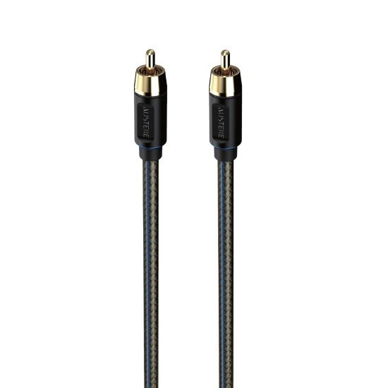 Cable de Subwoofer Austere 5S-SUB2-5.0M, Serie V, Audio Premium, 5.0M
