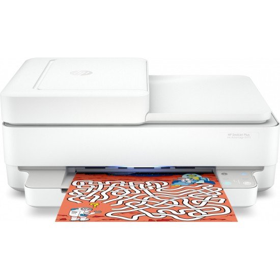 Multifuncional HP Deskjet Plus Ink Advantage 6475, Color, Inyeccion, Inalambrico, Print/Scan/Copy/Fax, 5SD78A