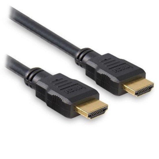 Cable de Video HDMI Macho-HDMI Macho 4K Brobotix 695225 2M Negro/Oro