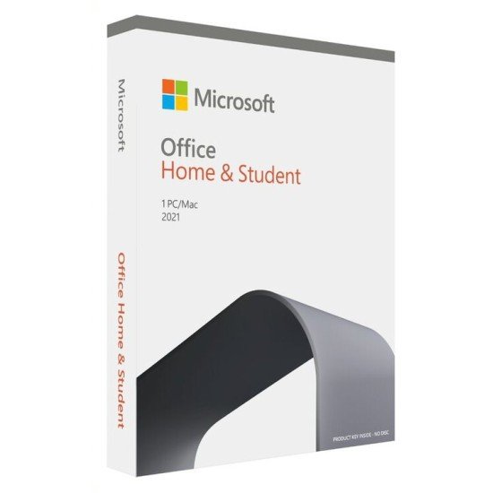 Licencia Microsoft Office Home y Student 2021/ En Español/ 1 PC/ Descarga Digital/ 79G-05430