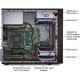 Servidor Lenovo Thinksystem ST50 Xeon E-2226G 6C 3.4GHZ 80W/ Ram 1X16GB 2666MHZ/ DD 2 X 2TB 7.2K SATA 3.5 NHS/ PS 1X400W/ 1 RJ45 1GBE/ DVD Incluido, 7Y48A04ELA