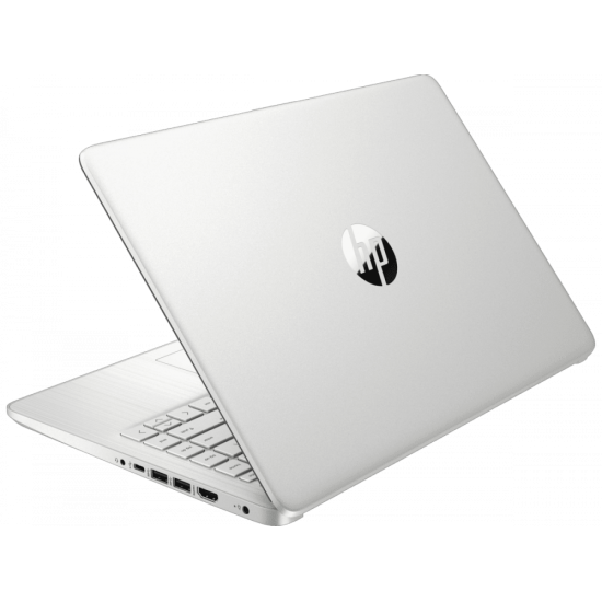 Laptop HP 14-DQ0522LA 14" HD/ Celeron N4120 1.10GHZ/ 4GB/ 128GB SSD/ Win 11 Home 64-BIT/ Color Plata, 802B3LA#ABM