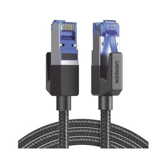 Cable Ethernet CAT8 UGREEN CLASSIF/FTP redondo con malla de nylon 2 metros 80431