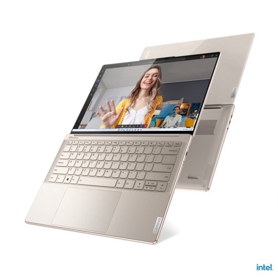 Laptop Lenovo 82T00053LM Yoga Slim 9 14IAP7 14" Full HD CI7-1280P 3.60GHz 16GB RAM 1TB SSD W11 Español Color Avena