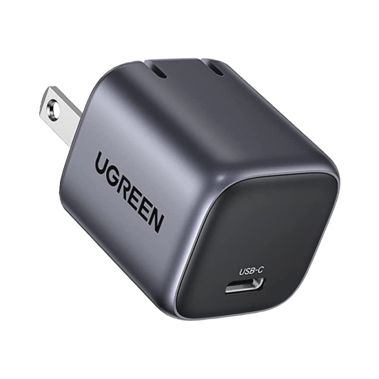 Cargador de Pared Ugreen 90901 USB-C de Carga Rapida, Tecnologia Gan II, Power Delivery 3.0, Quick Charge 4.0,