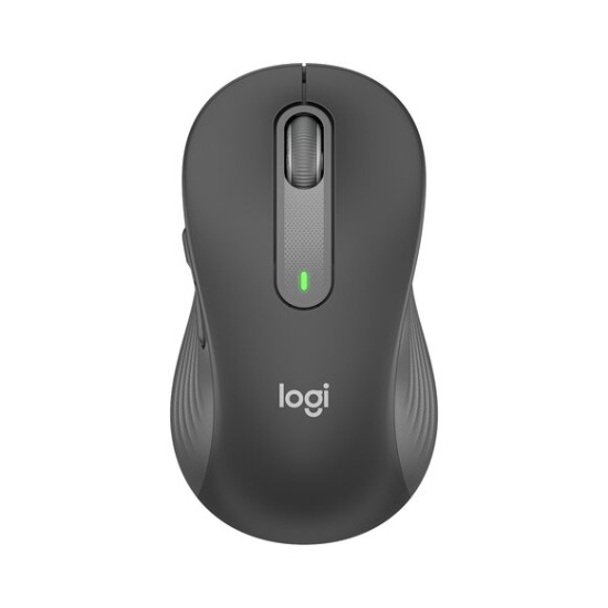 Mouse Inalambrico Logitech Signature M650 Grande, USB, Color Negro, 910-006231