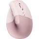 Mouse Inalambrico Logitech Lift Vertical Bolt Ergonocmico/ USB/ Bluetooth/ Color Rosa, 910-006472