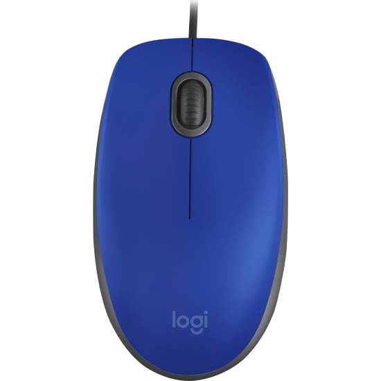 Mouse Alambrico Logitech M110 USB Silent Azul/ 910-006662