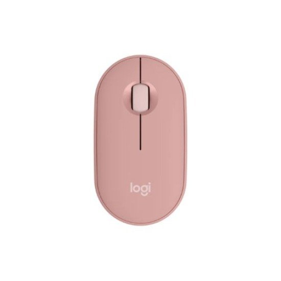 Mouse Inalámbrico Logitech 2 M350S / Óptico / Bluetooth / 3 Botones / Color Rosa / 910-007048