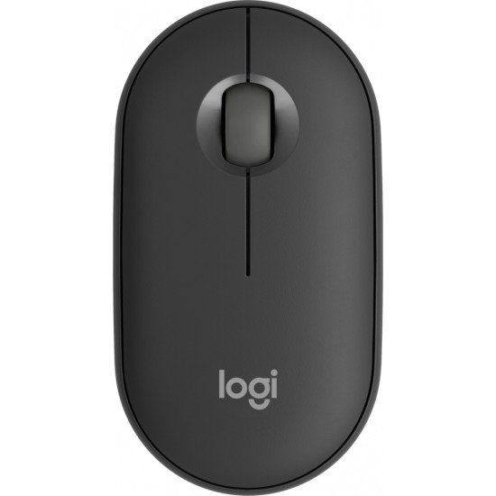Mouse Inalámbrico Logitech 2 M350S / Óptico / Bluetooth / 3 Botones / Color Grafito, 910-007049