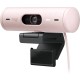 Webcam Logitech Brio 500 Rosa 1080P, Microfono, USB-C, 960-001418