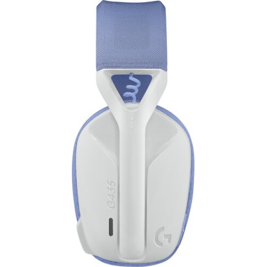 Diadema Audifono Inalambrico Logitech G435 Gaming USB Lightspeed/ Bluetooth Blanco/ Lila, 981-001073