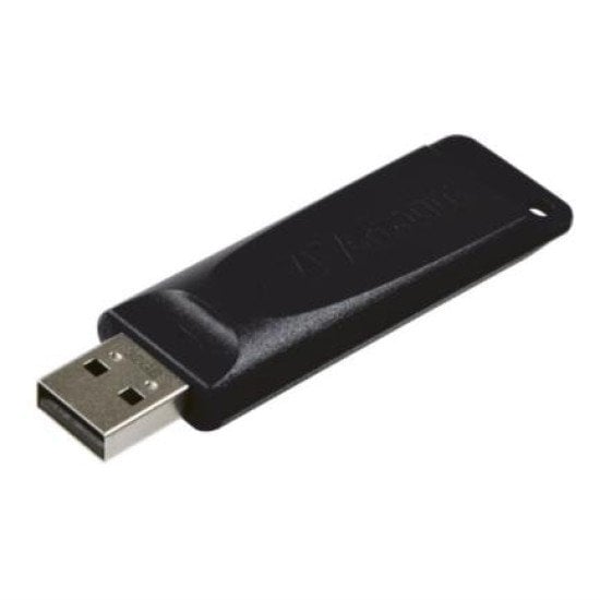 Memoria USB 2.0 32GB Verbatim Slider 98697 Color Negro
