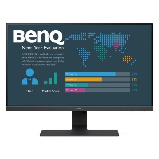 Monitor 27" Benq 9H.LGXLA.TPL LED/ BL2780/ Full HD/ Widescreen/ HDMI/ DP/ VGA/ Negro