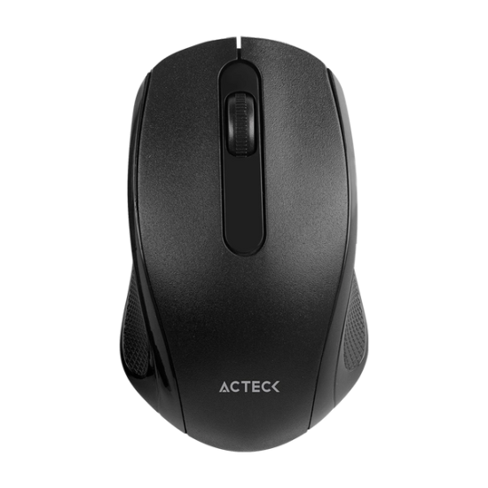 Mouse Inalambrico Acteck Optimize MI240/ USB/ Optico/ 1600 DPI Ajustable/ Negro, AC-928885