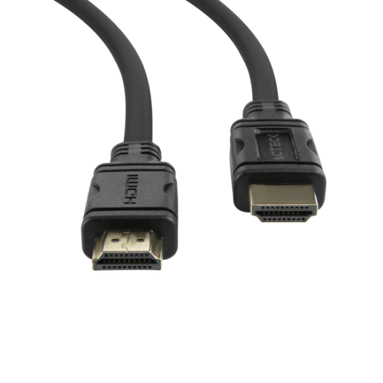 Cable HDMI de Alta Velocidad Acteck AC-934787 Linx Plus 250M, 4K, 3D, 5 Metros, Negro