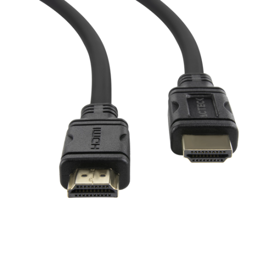 Cable HDMI de Alta Velocidad Acteck AC-934794 Linx Plus 230, 4K, 3 Metros, Negro