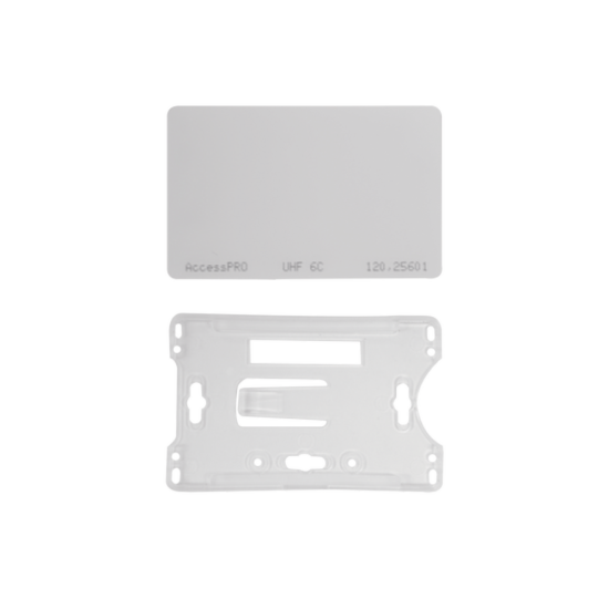 Tag UHF Tipo Tarjeta Para Lectoras de Largo Alcance 900MHZ/ EPC Gen 2/ ISO 18000 6C/ No Imprimible/ Incluye Porta Tarjeta, ACCESS-CARD-EPC-K