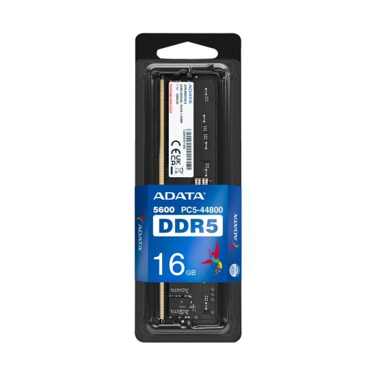 Memoria DDR5 de 16GB, 5600MHz, ADATA AD5U560016G-S, ECC, CL46