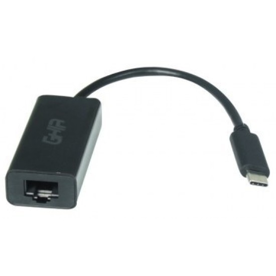 Adaptador de Red Ethernet RJ45 Hembra a USB 3.1 Tipo C Ghia ADAP-5