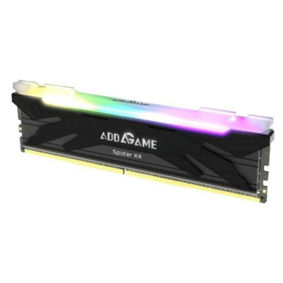 Memoria DDR4 8GB 3200MHZ Addlink Spider X4 Black RGB AG8GB32C16X4UB CL16 XMP