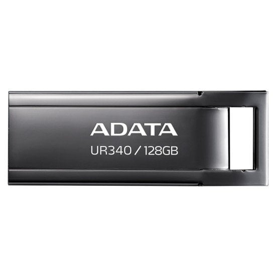 Memoria USB 128GB Adata AROY-UR340-128GBK, USB 3.2/Color Negro