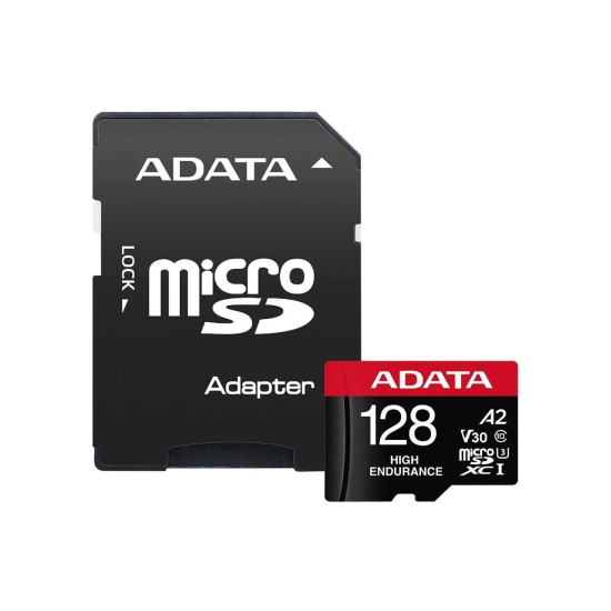 Memoria MicroSDXC 128GB Adata High Endurance UHS-I Clase 10, AUSDX128GUI3V30SHA2-RA1