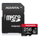Memoria MicroSDXC 256GB Adata AUSDX256GUI3V30SHA2-RA1 UHS-I Clase 10 con Adaptador