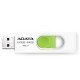 Memoria USB 64GB Adata AUV320-64G-RWHGN USB3.2 Retractil Color Blanco/Verde