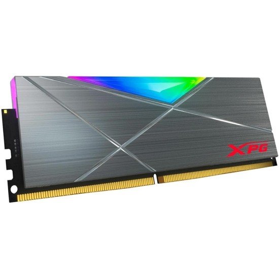 Memoria DDR4 32GB 3200MHZ Adata XPG D50 RGB AX4U320032G16A-ST50 CL16 Disipador Titanio