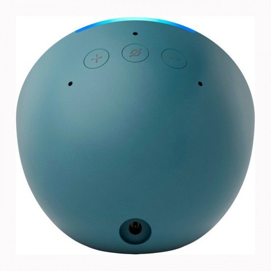 Bocina Inteligente Alexa Amazon Echo Pop B09ZX1LRXX, Proyeccion Frontal de 1.95" WI-FI/Bluetooth, Color Verde Azulado